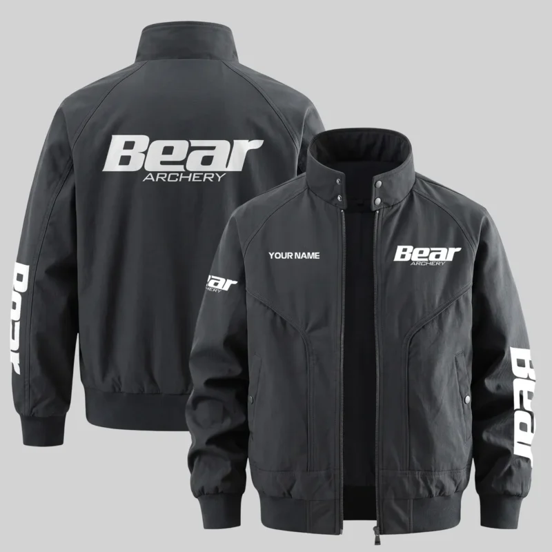 Bold Supporter Style Stand Collar Bomber - StandCollarBomber