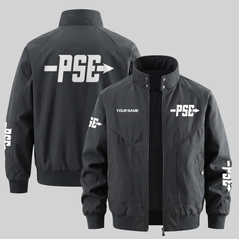 Street Inspired Fanwear Stand Collar Bomber - StandCollarBomber