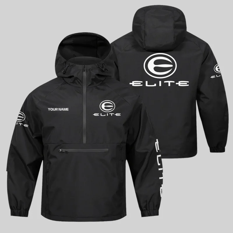 Club Culture Streetwear Hooded Rain Jacket - HoodedRainJacket