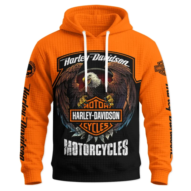 Fan Inspired Street Style Hoodie Quilted Waffle - HoodieQuiltedWaffle