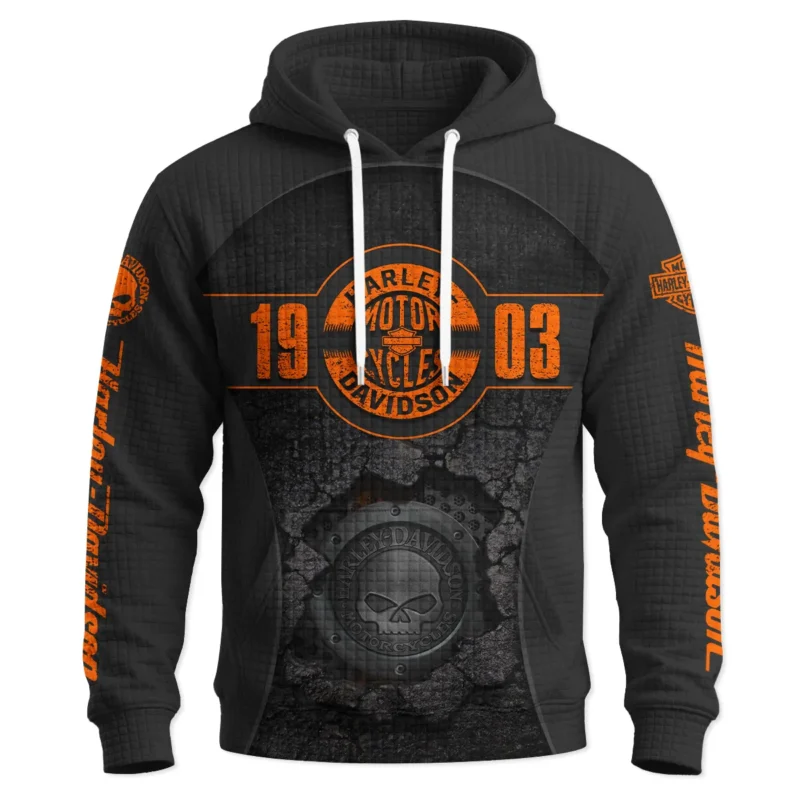 Stadium Ready Streetwear Hoodie Quilted Waffle - HoodieQuiltedWaffle