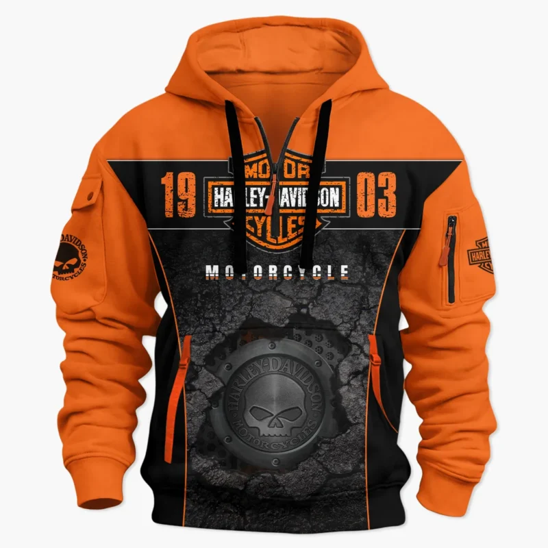 Premium Stadium Apparel Hoodie Half Zip - HoodieHalfZip