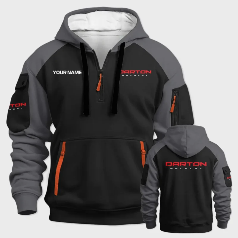 Original Supporter Apparel Hoodie Half Zip - HoodieHalfZip