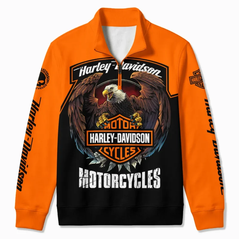 Street Inspired Fanwear Quarter Zip Sweatshirt - QuarterZipSweatshirt